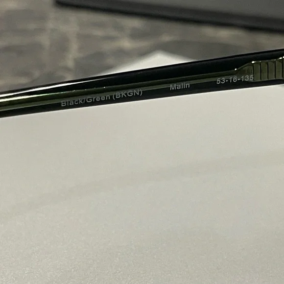 Trina Turk Malin Black/Green Eyeglasses 53-16-135